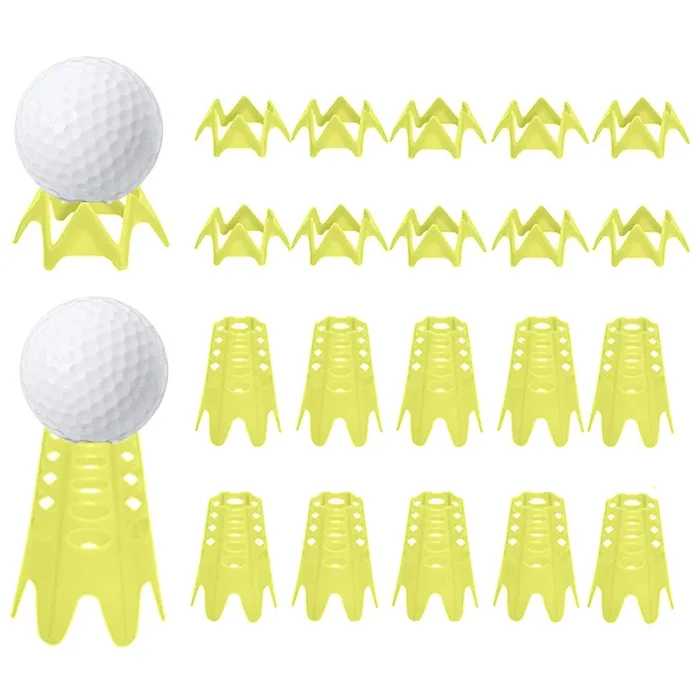 Plastic Golf Tees, 20Pcs Golf Simulator Tees for Home