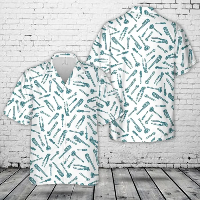 Plumber Tools Hawaiian Shirt – Fanshubus.com