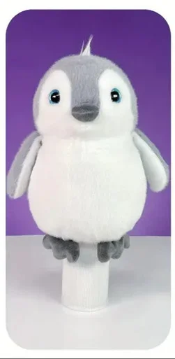 Plush Penguin Headcover Grey