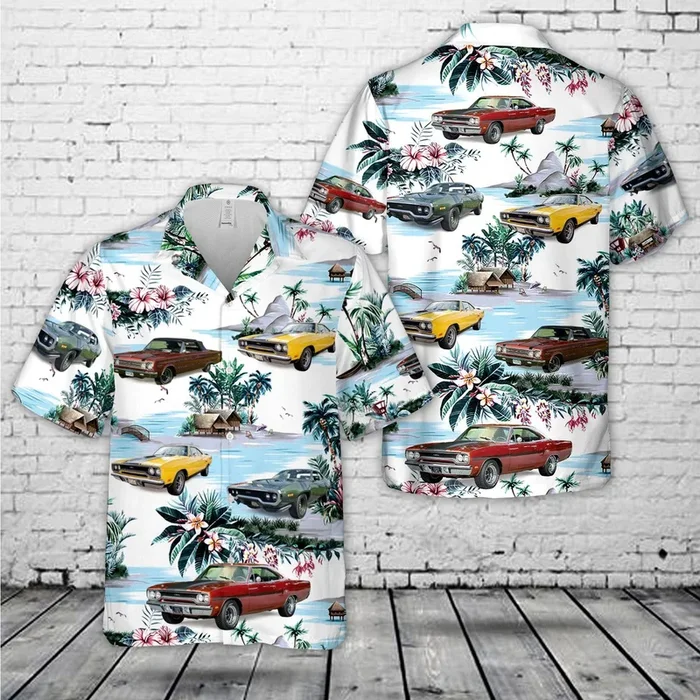 Plymouth GTX Hawaiian Shirt – Fanshubus.com