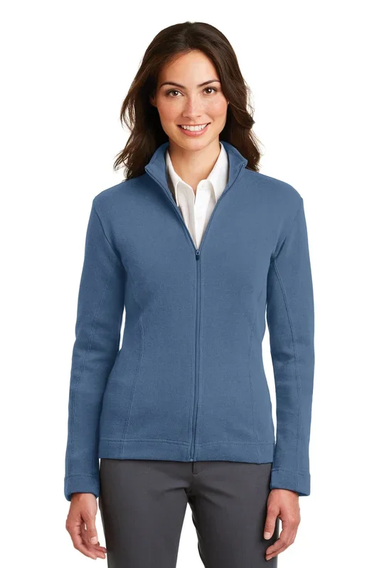 Port Authority Ladies Flatback Rib Full-Zip Jacket. L221