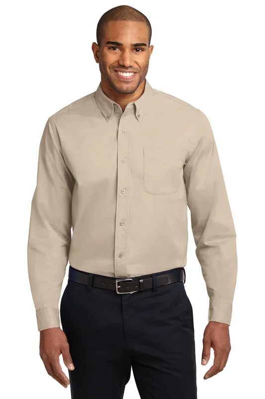 Port Authority Men’s Long Sleeve Easy Care Shirt. S608 3 of 3