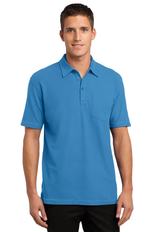 Port Authority Men’s Modern Stain-Resistant Pocket Polo. K559
