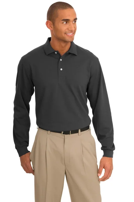 Port Authority Men’s Rapid Dry Long Sleeve Polo K455LS