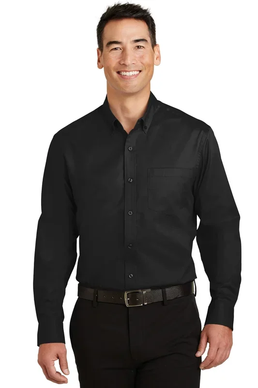 Port Authority Men’s SuperPro Twill Shirt. S663