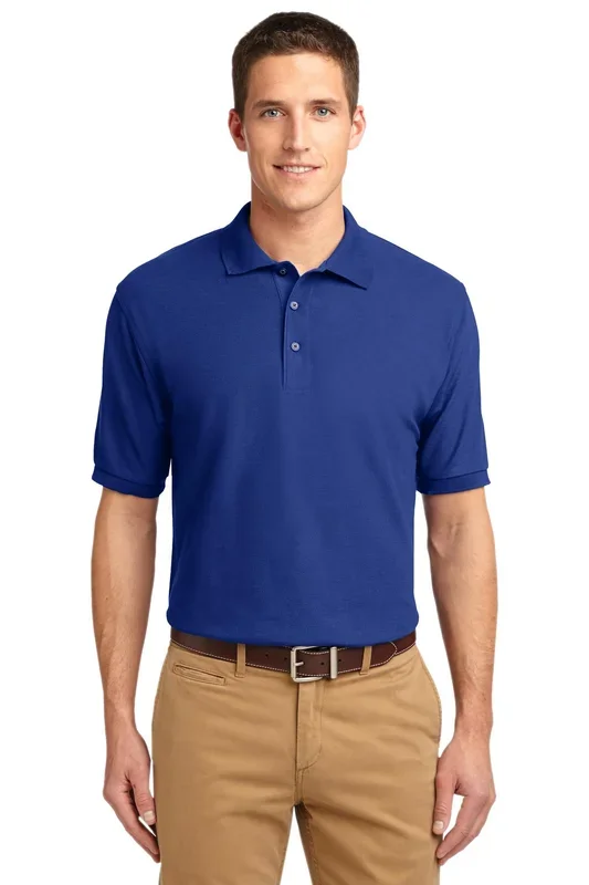 Port Authority Men’s Tall Silk Touch Polo. TLK500