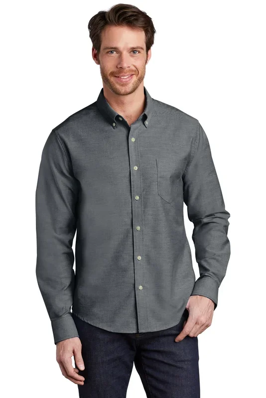 Port Authority Men’s Untucked Fit SuperPro Oxford S651