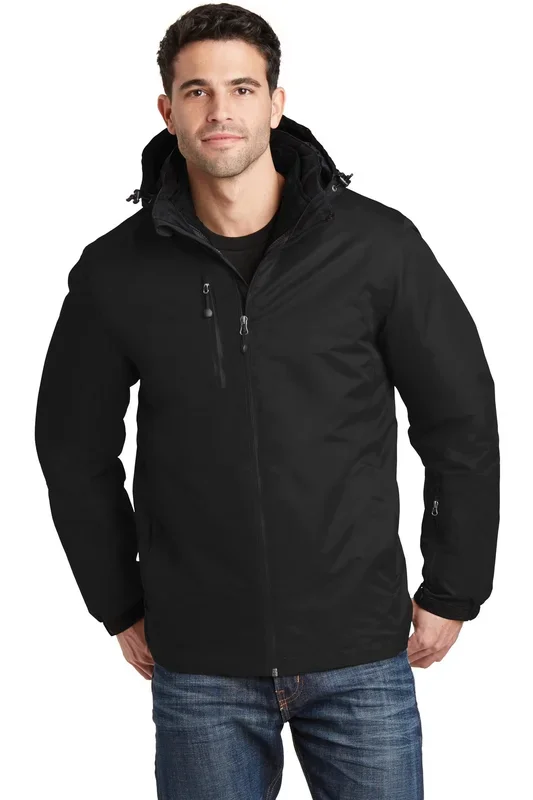 Port Authority Men’s Vortex Waterproof 3-in-1 Jacket – J332