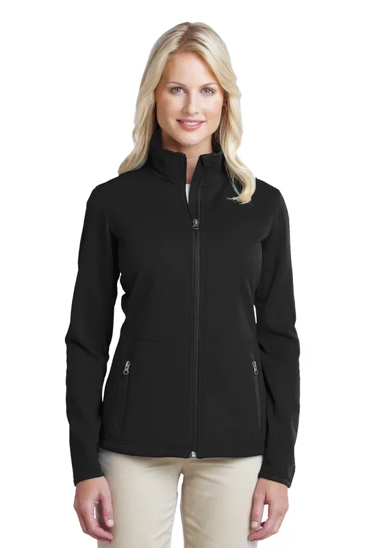 Port Authority Women’s Pique Fleece Jacket. L222