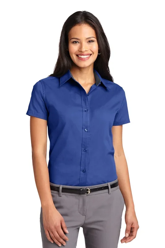 Port Authority Women’s Short Sleeve Easy Care Shirt. L508 1 of 3