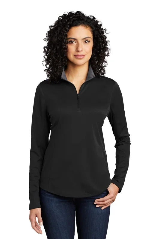 Port Authority Women’s Silk Touch Performance 1/4-Zip LK584