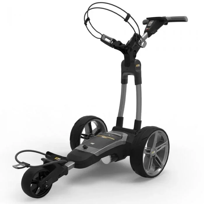 PowaKaddy FX7 GPS EBS Electric Golf Trolley – Gun Metal