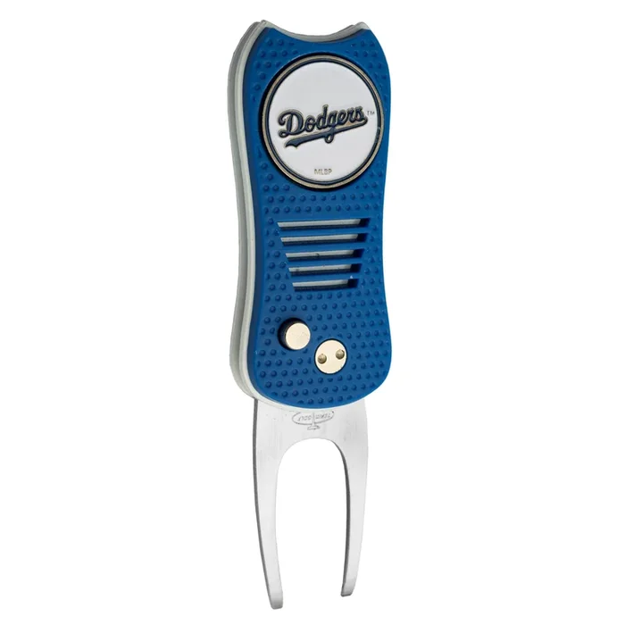 Premium Los Angeles Dodgers MLB Switchblade Golf Divot Tool
