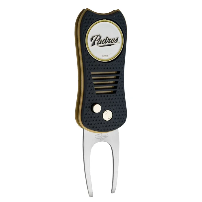 Premium San Diego Padres MLB Switchblade Golf Divot Tool
