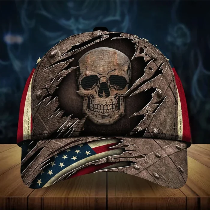 Premium Unique Cool American Skull Cap – Fanshubus.com
