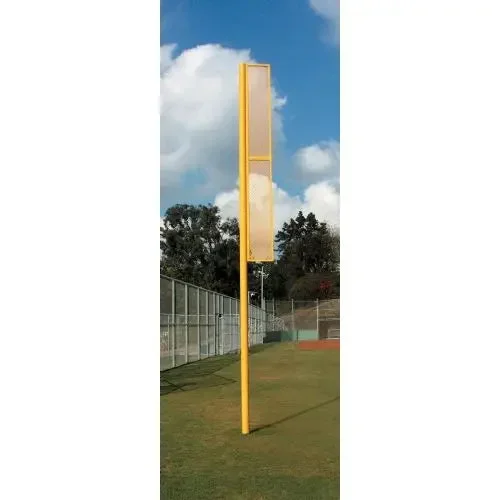 Professional Baseball/Softball Foul Poles (Pair)(3 1/2″ OD)