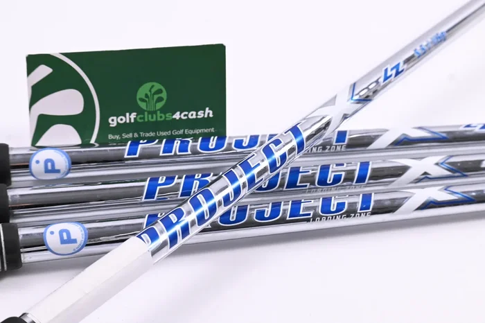 Project X LZ 115 Iron Shafts / Regular Flex / Set of 4 / .355″ Tip