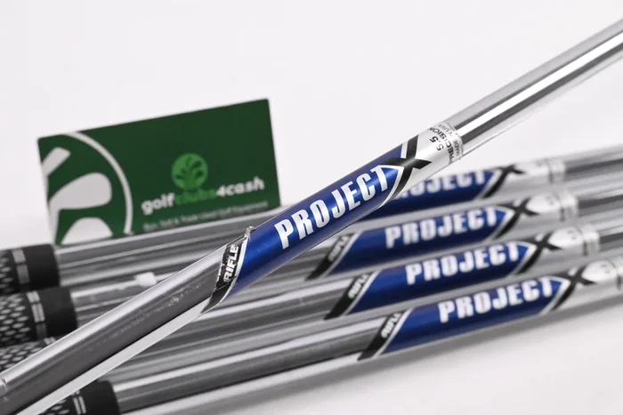 Project X Rifle Iron Shafts / Regular Flex / Set of 5 / .355″ Tip