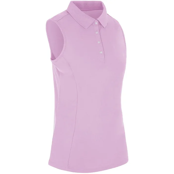 ProQuip Ladies Pro Tech Sleeveless Polo Shirt – Digital Lavender