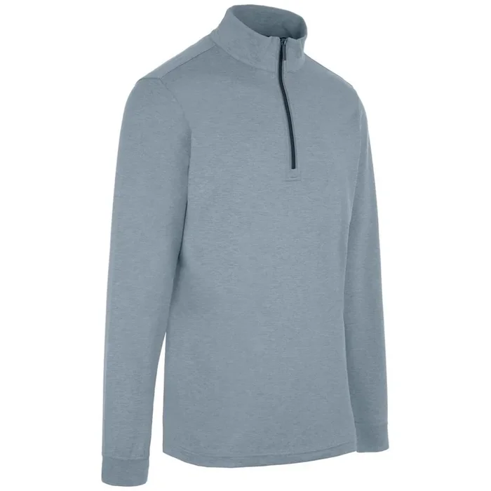 ProQuip Pro Tech Melange 1/2 Zip Pullover – Blue Fog