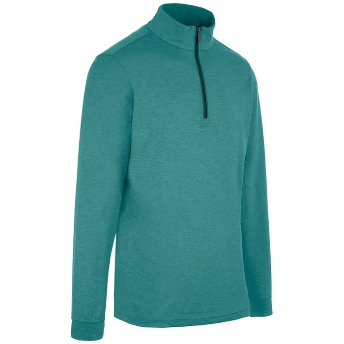 ProQuip Pro Tech Melange 1/2 Zip Pullover – Porcelain