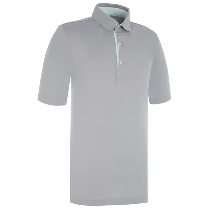 ProQuip Pro Tech Peached Polo Shirt – Steel Grey