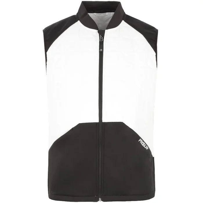ProQuip Therma-Bora Quilt Gilet – Black/White