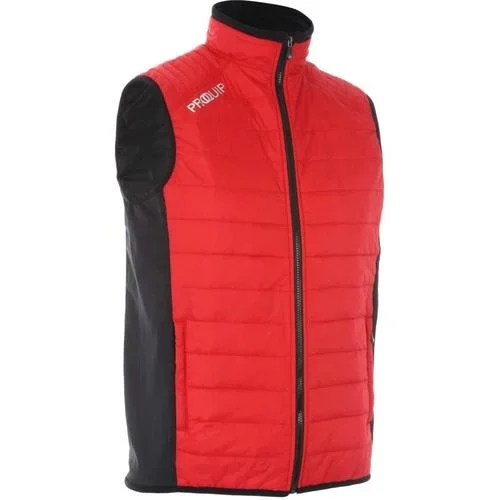 ProQuip Therma Tour Quilted Golf Gilet – Red