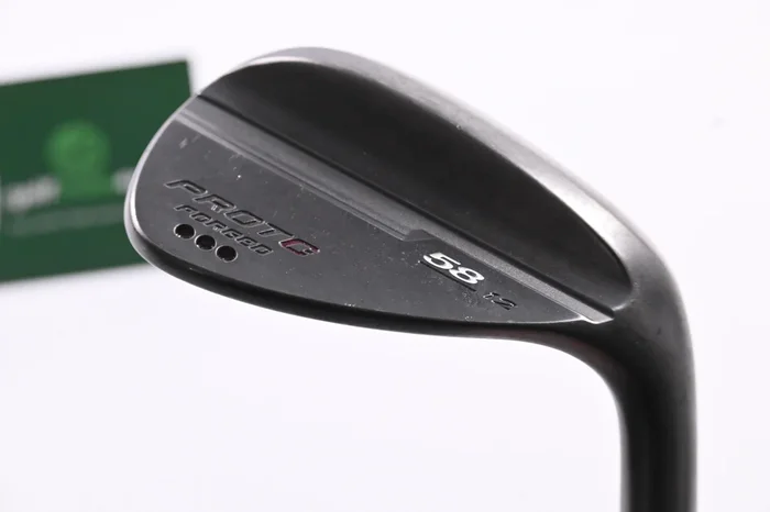 Proto Concept C05 Forged Lob Wedge / 58 Degree / Stiff Flex Dynamic Gold Shaft