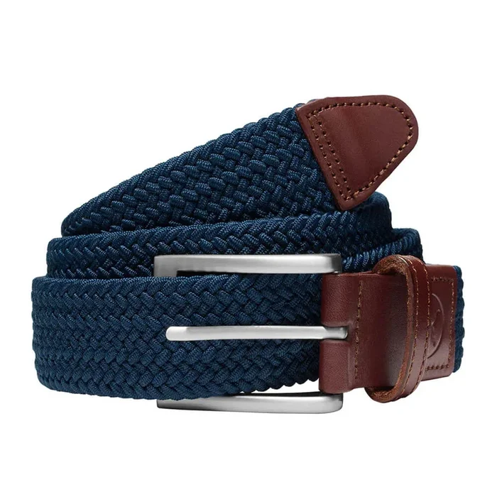 PUMA Braided Weave Golf Belt Deep Navy – 25 Men
