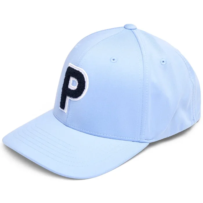 Puma Chenille P Cap – Zen Blue/Deep Navy