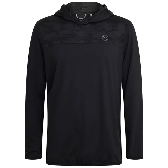 Puma Cloudspun Camo Hoodie – Black