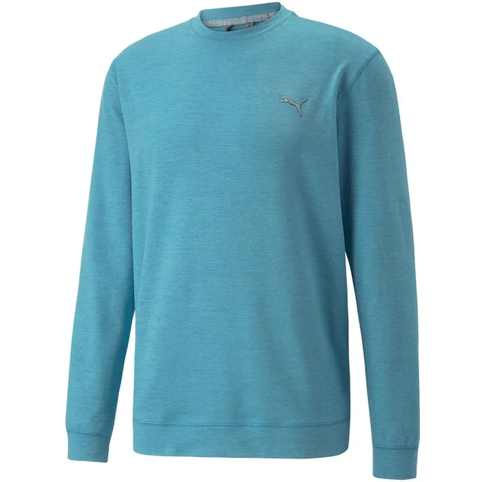 Puma Cloudspun Crewneck Sweater – Dusty Aqua Heather