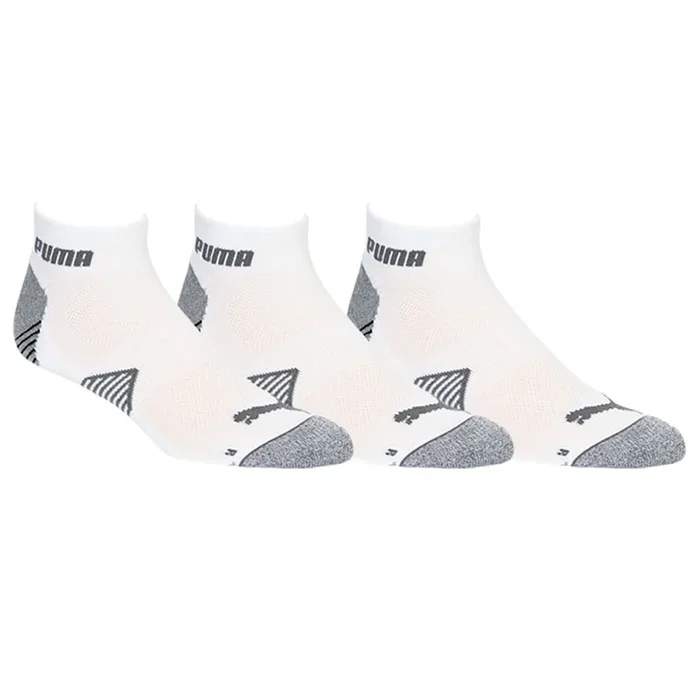 Puma Essential 1/4 Cut Socks (3 Pack) – Bright White