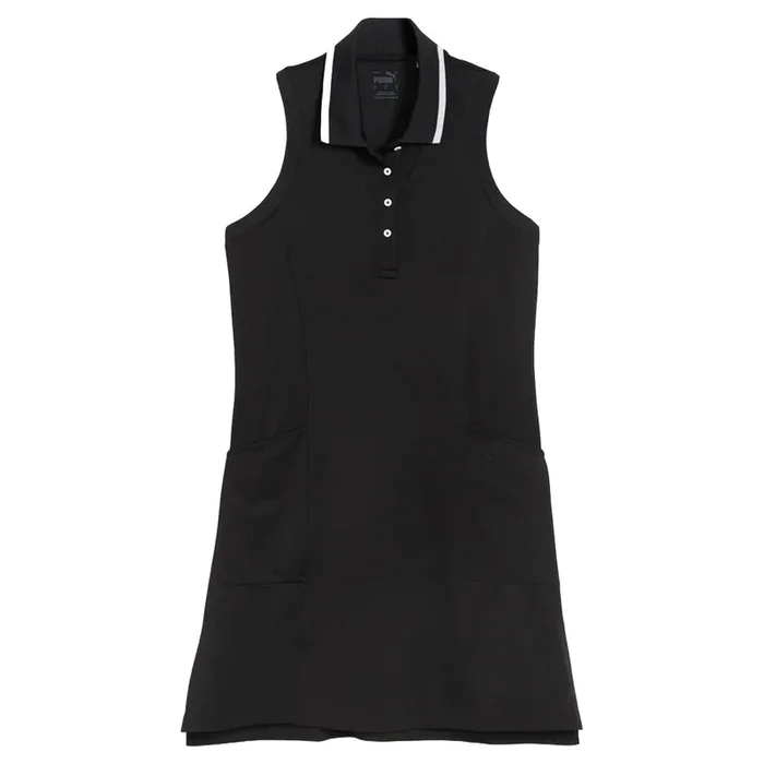 PUMA Everyday Pique Golf Dress Puma Black – SS25 Women