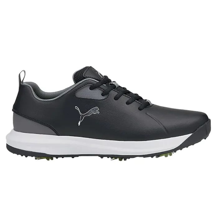 Puma FUSION FX Tech Spiked Waterproof Shoes – Black/Puma Silver/Quiet Shade