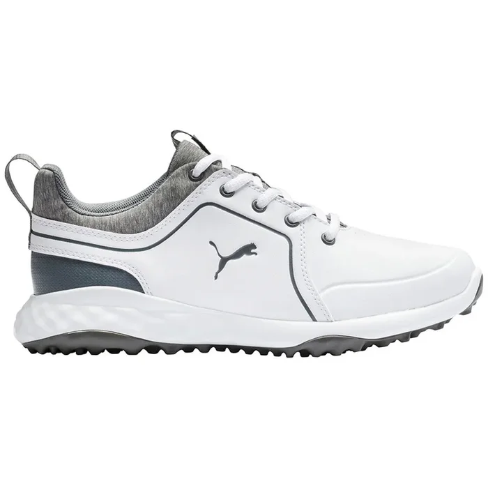 Puma Grip Fusion 2.0 Spikeless Junior Shoes – Puma White/Quiet Shade