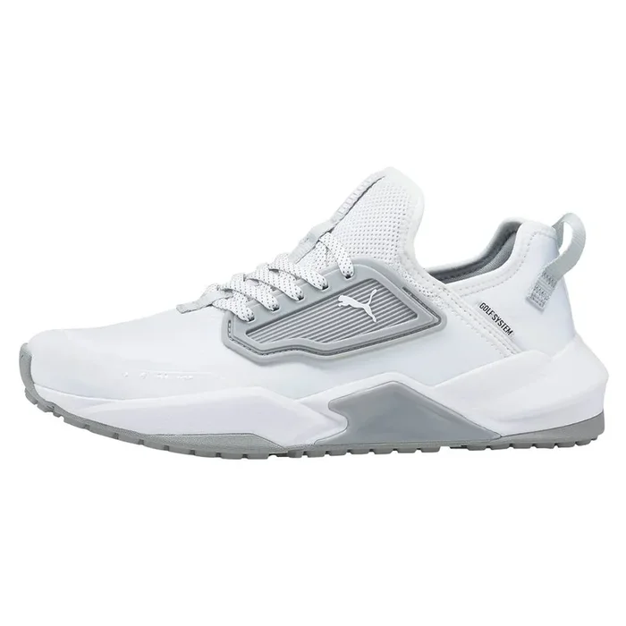 PUMA GS.ONE Spikeless Golf Shoes White/High Rise/High Rise – 23 Men