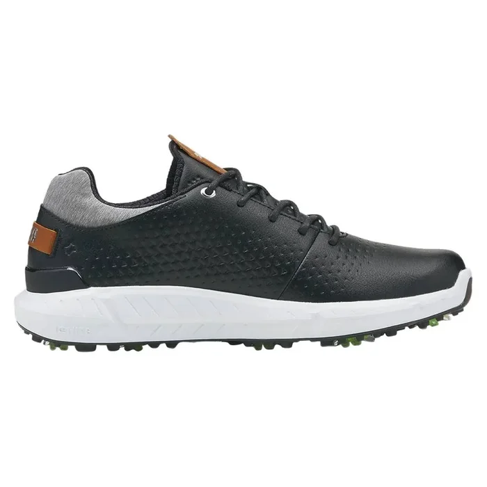 PUMA Ignite Articulate Leather Golf Shoes Black/Silver – 23 Men