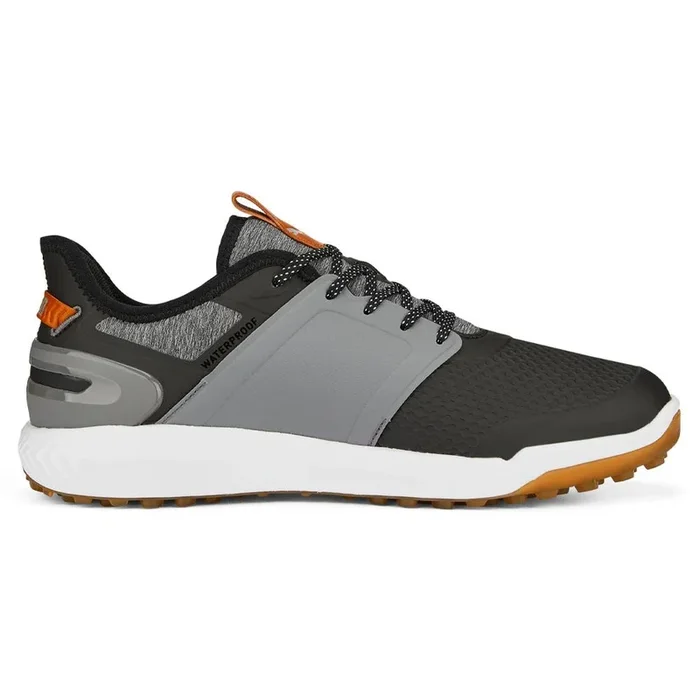 PUMA Ignite Elevate Spikeless Golf Shoes Black/Quiet Shade/Gum – 24 Men