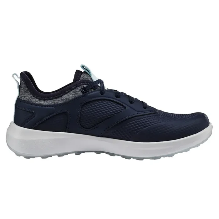 PUMA Ignite Malibu Spikeless Golf Shoes Navy/Icy Blue/White – 24 Women