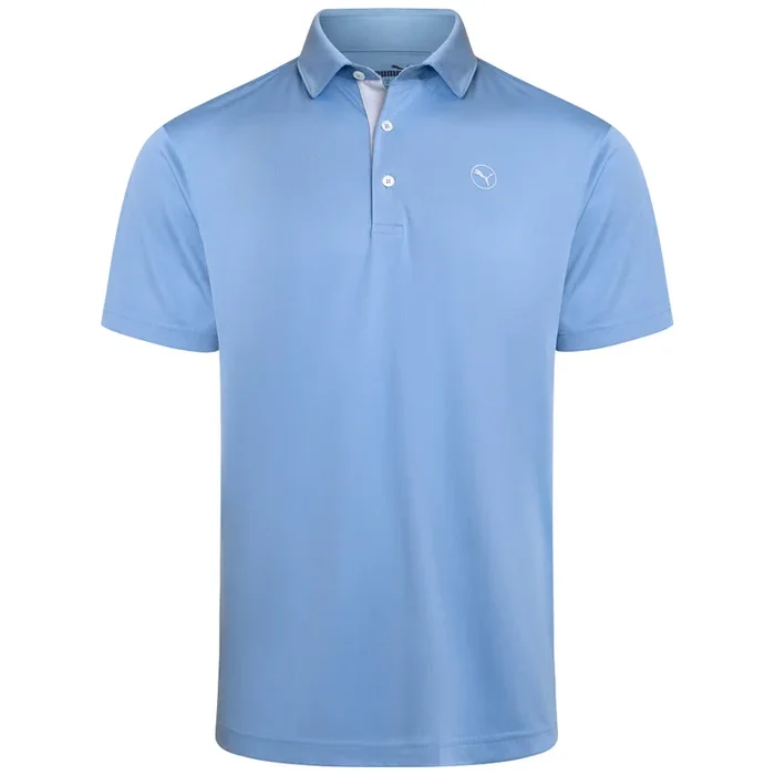 Puma Pure Solid Polo Shirt – Zen Blue
