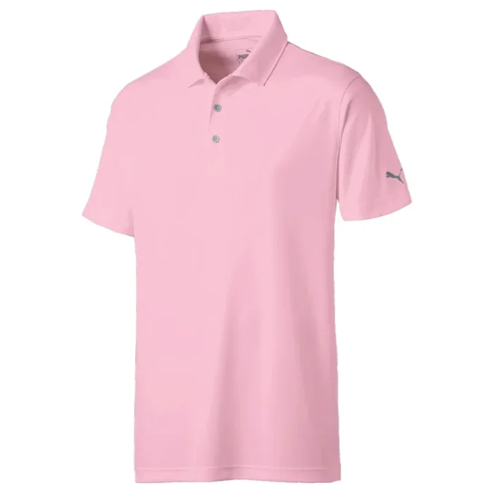 Puma Rotational Polo Shirt – Pink Lady