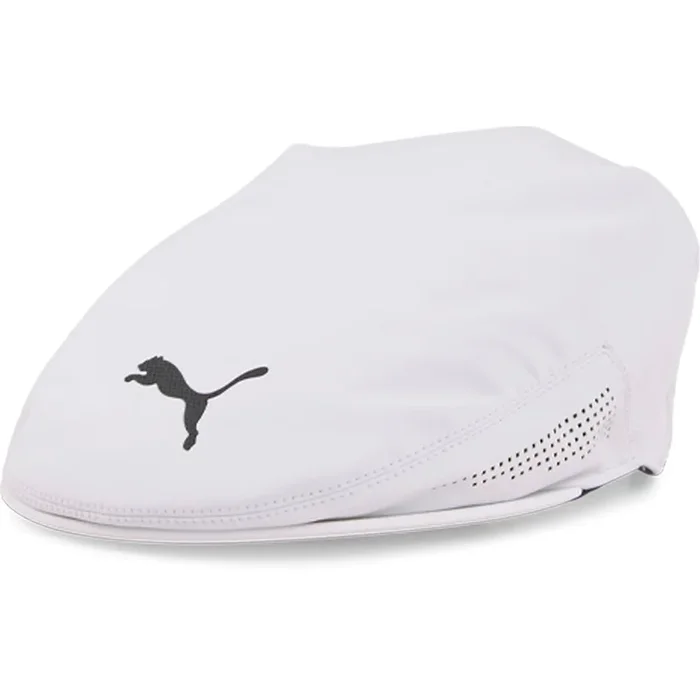 Puma Tour Driver Snapback Cap – Bright White