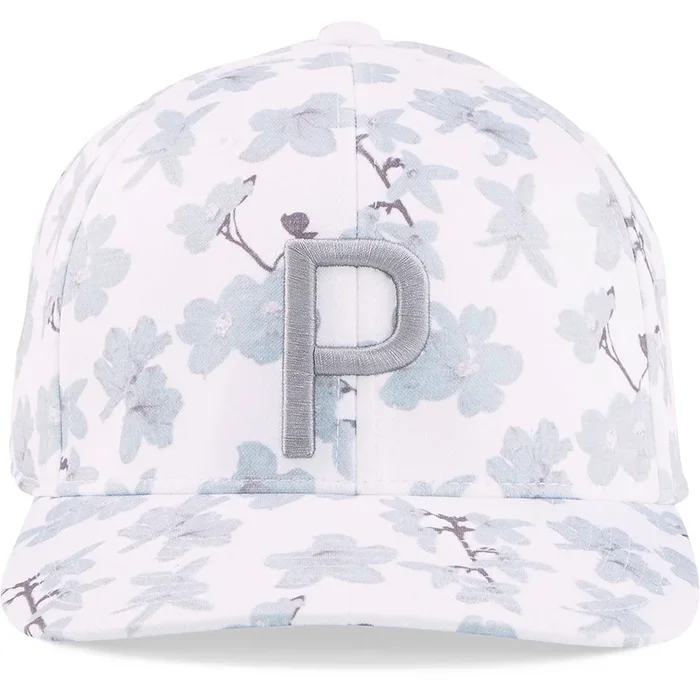 Puma Verdant P Cap – Bright White/Flat Light Grey/Quiet Shade