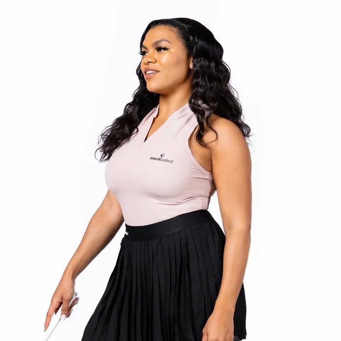 Racerback Blade Polo (Mauve)