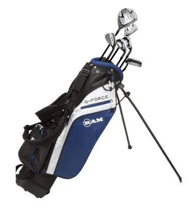 Ram G-Force 6 Club Kids Golf Set for Ages 7-9 (kids 45-54″ tall) Blue