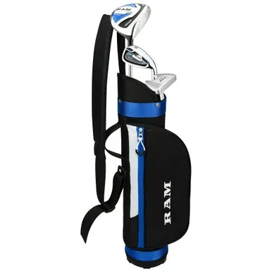 Ram SDX 3 Club Kids Golf Set for Ages 3-5 (kids 36-45″ tall) Blue