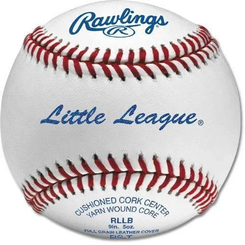 Rawlings Leather RLLB Little league Baseball – Dozen