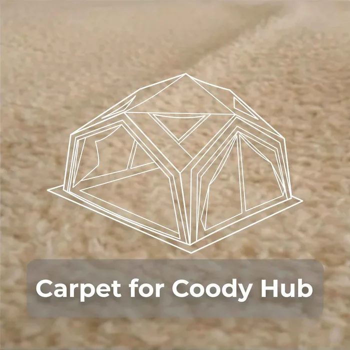 RBM Coody Carpet – Tailored for Coody Hub Tent